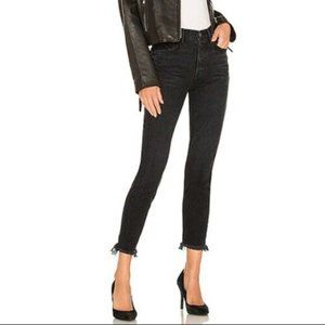 GRLFRND Women's Black Karolina High Rise Skinny Fit Jeans Size 28